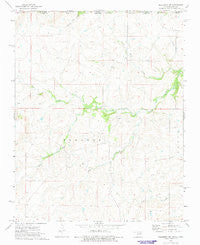 Pearsonia NW Oklahoma Historical topographic map, 1:24000 scale, 7.5 X 7.5 Minute, Year 1973