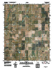 Peckham Oklahoma Historical topographic map, 1:24000 scale, 7.5 X 7.5 Minute, Year 2010