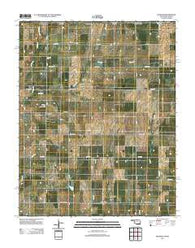 Peckham Oklahoma Historical topographic map, 1:24000 scale, 7.5 X 7.5 Minute, Year 2012