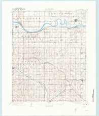 Perkins Oklahoma Historical topographic map, 1:62500 scale, 15 X 15 Minute, Year 1909
