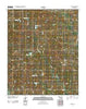Pernell Oklahoma Historical topographic map, 1:24000 scale, 7.5 X 7.5 Minute, Year 2012