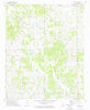 Pernell Oklahoma Historical topographic map, 1:24000 scale, 7.5 X 7.5 Minute, Year 1974