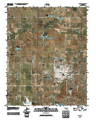 Perry Oklahoma Historical topographic map, 1:24000 scale, 7.5 X 7.5 Minute, Year 2009