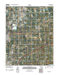 Picher Oklahoma Historical topographic map, 1:24000 scale, 7.5 X 7.5 Minute, Year 2012
