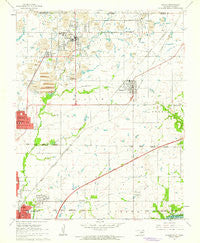 Picher Oklahoma Historical topographic map, 1:24000 scale, 7.5 X 7.5 Minute, Year 1961