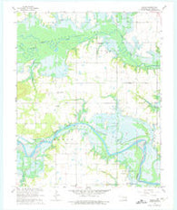 Pierce Oklahoma Historical topographic map, 1:24000 scale, 7.5 X 7.5 Minute, Year 1962