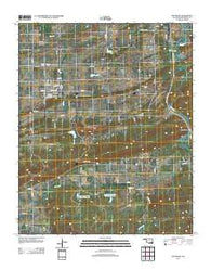 Pittsburg Oklahoma Historical topographic map, 1:24000 scale, 7.5 X 7.5 Minute, Year 2013