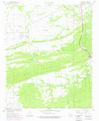 Pittsburg Oklahoma Historical topographic map, 1:24000 scale, 7.5 X 7.5 Minute, Year 1967