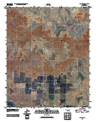 Plainview Oklahoma Historical topographic map, 1:24000 scale, 7.5 X 7.5 Minute, Year 2010