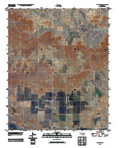 Plainview Oklahoma Historical topographic map, 1:24000 scale, 7.5 X 7.5 Minute, Year 2010