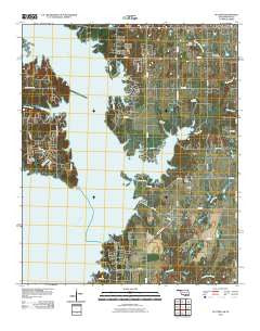 Platter Oklahoma Historical topographic map, 1:24000 scale, 7.5 X 7.5 Minute, Year 2010