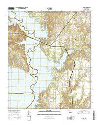 Platter Oklahoma Current topographic map, 1:24000 scale, 7.5 X 7.5 Minute, Year 2016