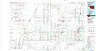 Ponca City Oklahoma Historical topographic map, 1:100000 scale, 30 X 60 Minute, Year 1985
