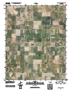 Ponca City NW Oklahoma Historical topographic map, 1:24000 scale, 7.5 X 7.5 Minute, Year 2010