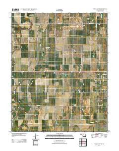 Ponca City NW Oklahoma Historical topographic map, 1:24000 scale, 7.5 X 7.5 Minute, Year 2012