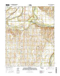 Ponca City SE Oklahoma Current topographic map, 1:24000 scale, 7.5 X 7.5 Minute, Year 2016