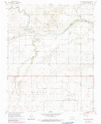Pond Creek NW Oklahoma Historical topographic map, 1:24000 scale, 7.5 X 7.5 Minute, Year 1968