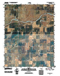 Pond Creek NW Oklahoma Historical topographic map, 1:24000 scale, 7.5 X 7.5 Minute, Year 2010