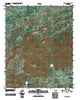 Potato Peaks Oklahoma Historical topographic map, 1:24000 scale, 7.5 X 7.5 Minute, Year 2010