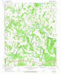Prague NE Oklahoma Historical topographic map, 1:24000 scale, 7.5 X 7.5 Minute, Year 1967