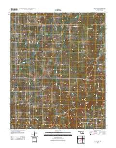 Prague SE Oklahoma Historical topographic map, 1:24000 scale, 7.5 X 7.5 Minute, Year 2013