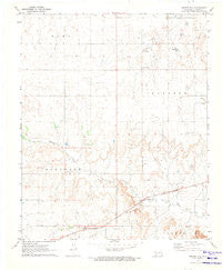 Prairie Hill Oklahoma Historical topographic map, 1:24000 scale, 7.5 X 7.5 Minute, Year 1971