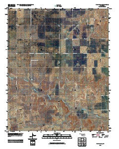 Prairie Hill Oklahoma Historical topographic map, 1:24000 scale, 7.5 X 7.5 Minute, Year 2010