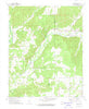 Proctor Oklahoma Historical topographic map, 1:24000 scale, 7.5 X 7.5 Minute, Year 1972