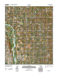 Purcell Oklahoma Historical topographic map, 1:24000 scale, 7.5 X 7.5 Minute, Year 2012
