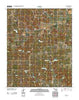 Purdy Oklahoma Historical topographic map, 1:24000 scale, 7.5 X 7.5 Minute, Year 2012