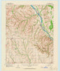 Putnam Oklahoma Historical topographic map, 1:62500 scale, 15 X 15 Minute, Year 1962