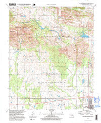 Quanah Mountain Oklahoma Historical topographic map, 1:24000 scale, 7.5 X 7.5 Minute, Year 1997