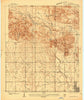 Quanah Mountain Oklahoma Historical topographic map, 1:24000 scale, 7.5 X 7.5 Minute, Year 1937
