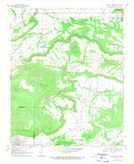 Quinton North Oklahoma Historical topographic map, 1:24000 scale, 7.5 X 7.5 Minute, Year 1969