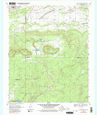 Quinton South Oklahoma Historical topographic map, 1:24000 scale, 7.5 X 7.5 Minute, Year 1969