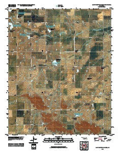 Rainy Mountain Creek Oklahoma Historical topographic map, 1:24000 scale, 7.5 X 7.5 Minute, Year 2010