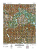 Ravia Oklahoma Historical topographic map, 1:24000 scale, 7.5 X 7.5 Minute, Year 2013
