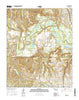 Ravia Oklahoma Current topographic map, 1:24000 scale, 7.5 X 7.5 Minute, Year 2016