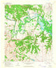 Ravia Oklahoma Historical topographic map, 1:24000 scale, 7.5 X 7.5 Minute, Year 1963