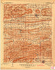 Red Oak Oklahoma Historical topographic map, 1:62500 scale, 15 X 15 Minute, Year 1943