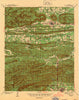 Red Oak Oklahoma Historical topographic map, 1:62500 scale, 15 X 15 Minute, Year 1943