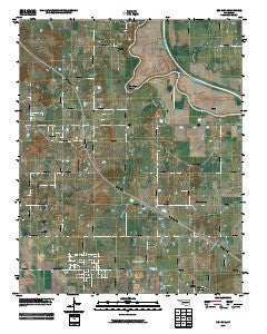 Red Bird Oklahoma Historical topographic map, 1:24000 scale, 7.5 X 7.5 Minute, Year 2010