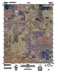 Reed Oklahoma Historical topographic map, 1:24000 scale, 7.5 X 7.5 Minute, Year 2010