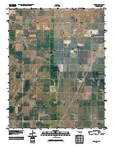 Renfrow Oklahoma Historical topographic map, 1:24000 scale, 7.5 X 7.5 Minute, Year 2010