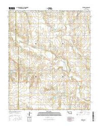 Retrop Oklahoma Current topographic map, 1:24000 scale, 7.5 X 7.5 Minute, Year 2016