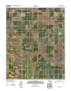 Retrop SE Oklahoma Historical topographic map, 1:24000 scale, 7.5 X 7.5 Minute, Year 2012