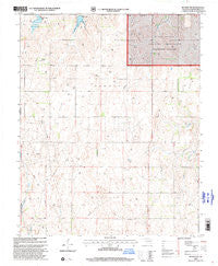Reydon SW Oklahoma Historical topographic map, 1:24000 scale, 7.5 X 7.5 Minute, Year 1998