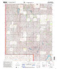 Reydon Oklahoma Historical topographic map, 1:24000 scale, 7.5 X 7.5 Minute, Year 1998