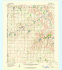 Reydon Oklahoma Historical topographic map, 1:62500 scale, 15 X 15 Minute, Year 1961