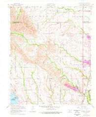Richards Spur Oklahoma Historical topographic map, 1:24000 scale, 7.5 X 7.5 Minute, Year 1956